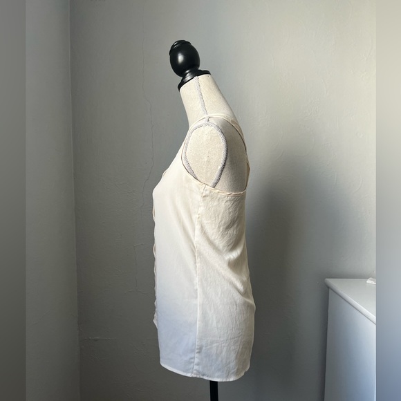 Lush Tuxedo Cream Color Tank Size S - Picture 8 of 8